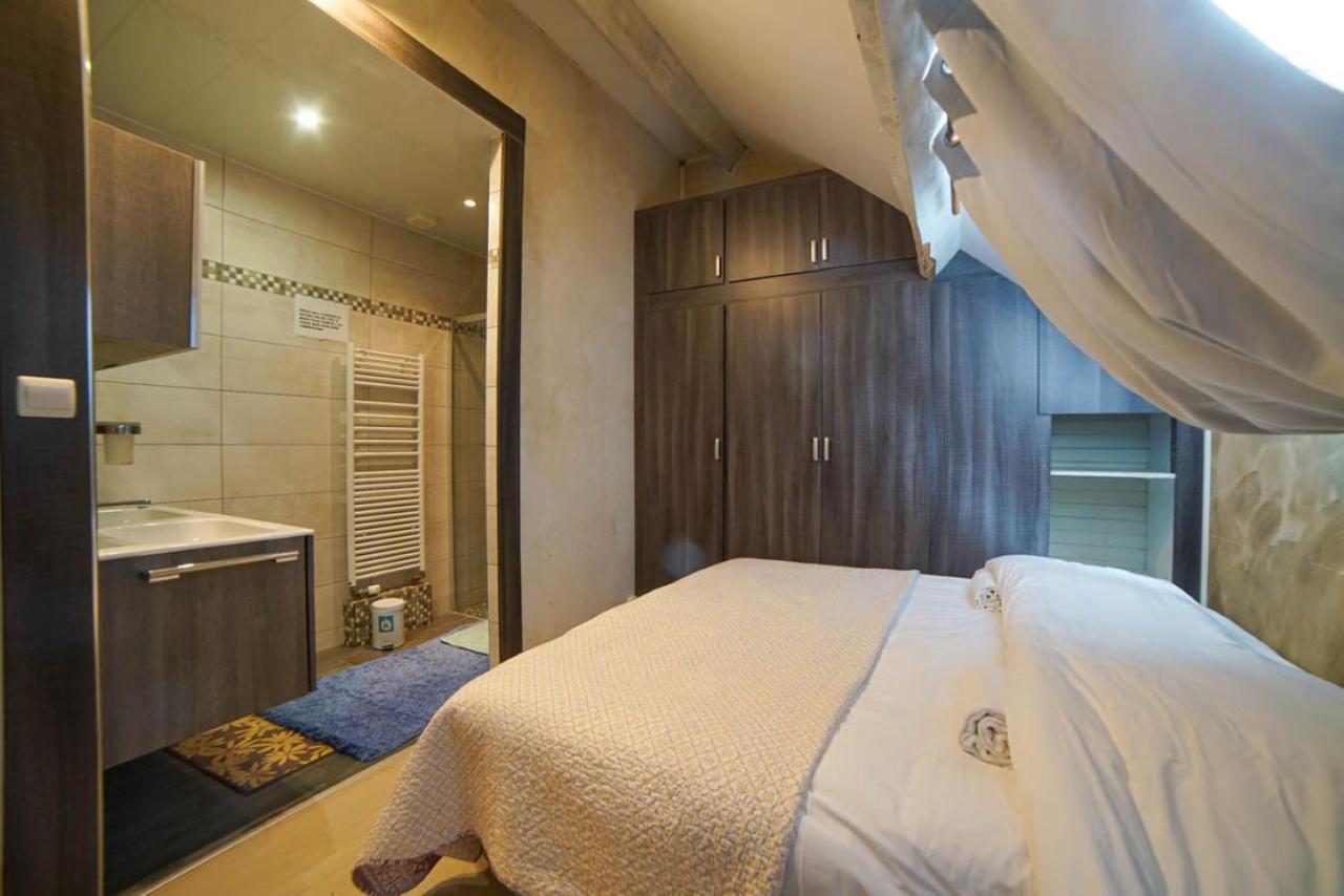 Chambre individuelle avec cuisine commune Tilloloy Esterno foto